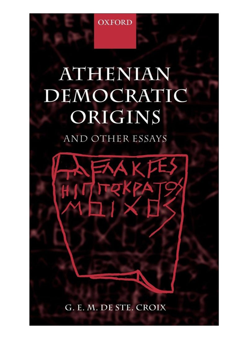 Athenian Democratic Origins hardcover english - 24-Mar-15 - v1561112656/N26910208A_1