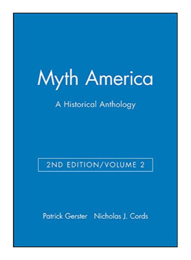 Myth America paperback english - 13-Dec-15 