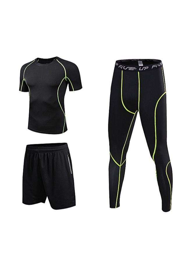 Generic 3-Piece Of Compression Sports Set XXXL