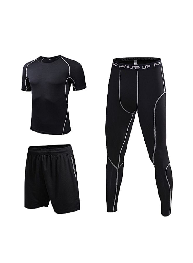 Generic 3-Piece Of Compression Sports Set XL