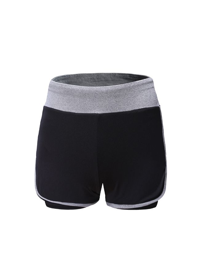 WOSAWE - 2-In-1 Sports Stretch Shorts M - Image 1