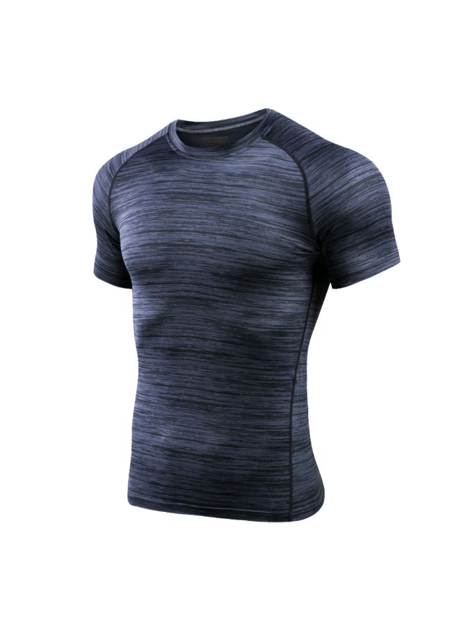 LIXADA Short Sleeve Base Layer Running Sport Athletic Compression T-Shirt XL - Image 1