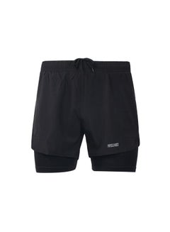2-In-1 Breathable Running Shorts With Longer Liner XL