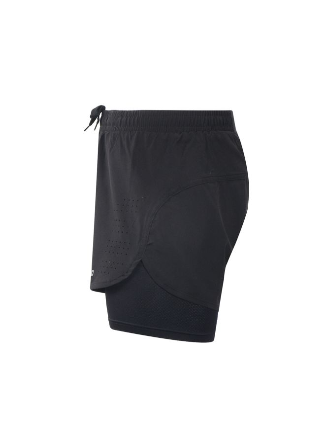 ARSUXEO 2-In-1 Breathable Running Shorts With Longer Liner XL  - Image 2