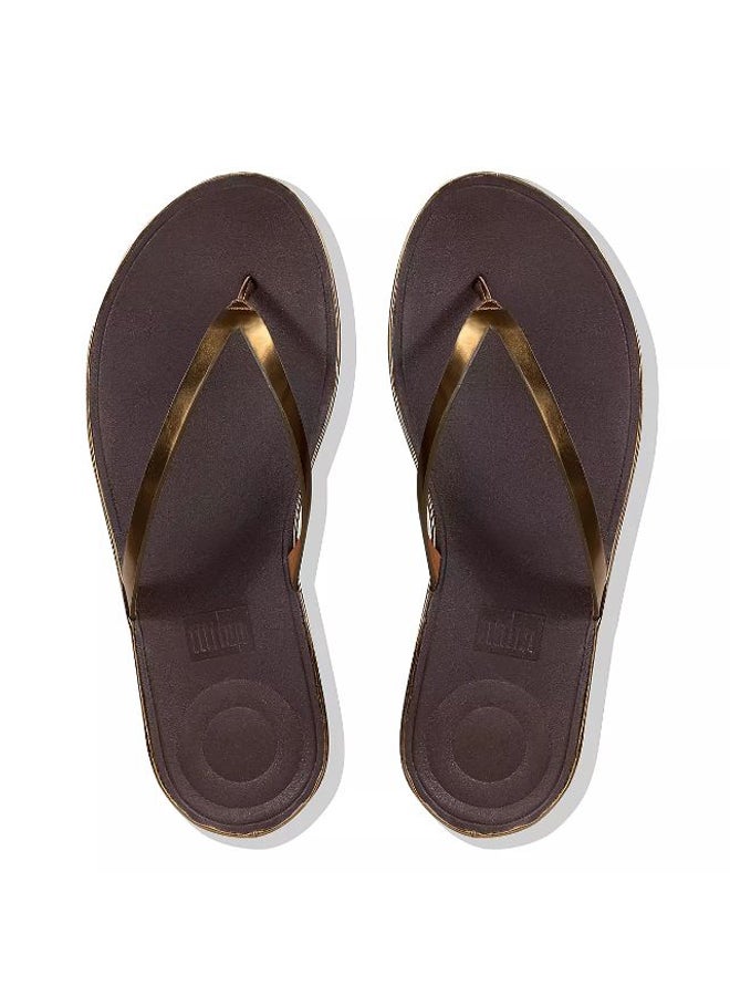 FitFlop - Linny Toe-Thong Sandals Bronze Mirror - Image 1