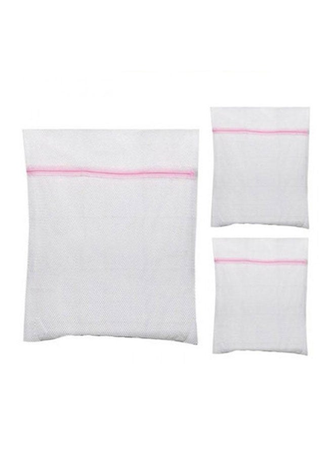 Laundry Mesh Wash Bag Clear 30x40cm Multicolour 44x38cm  - Image 3
