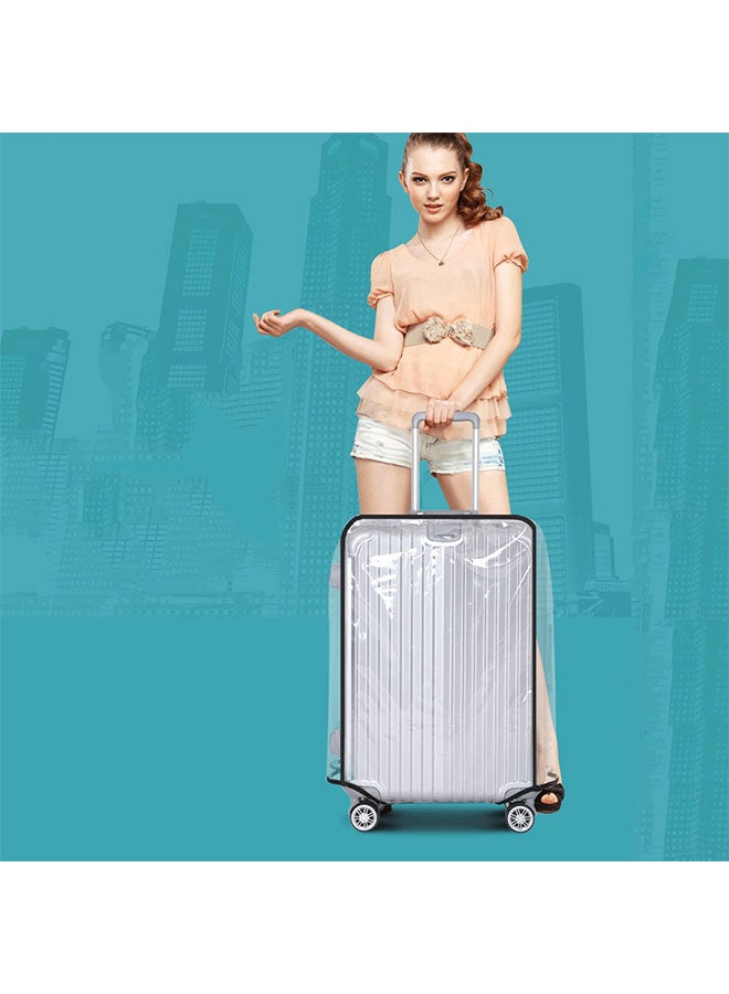 Generic Dustproof Luggage Protective Cover Clear  - Image 3