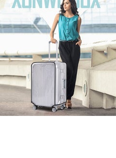 Generic Dustproof Luggage Protective Cover Clear  - Image 3