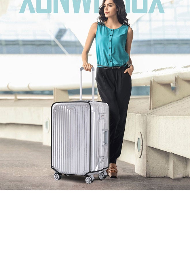 Generic Dustproof Luggage Protective Cover Clear  - Image 3