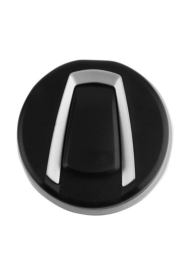 كوب يستخدم كمنفضة سجائر مع مصباح LED أسود 10سم  - Image 3