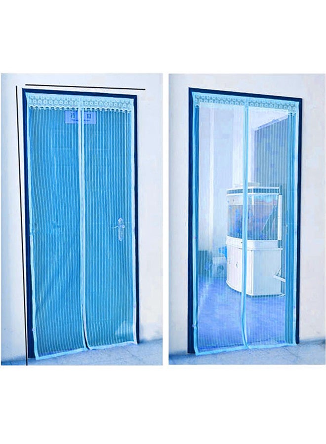 ستارة شبكية للباب لمنع دخول البعوض أزرق 27سم  - Image 2