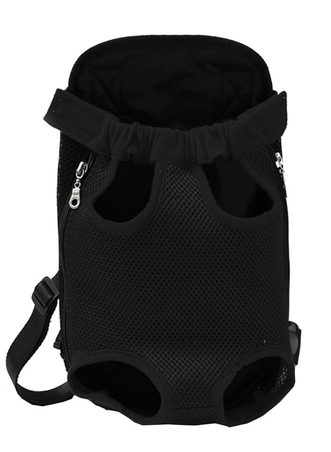 Generic Portable Outdoor Pet Backpack Black  - Image 2