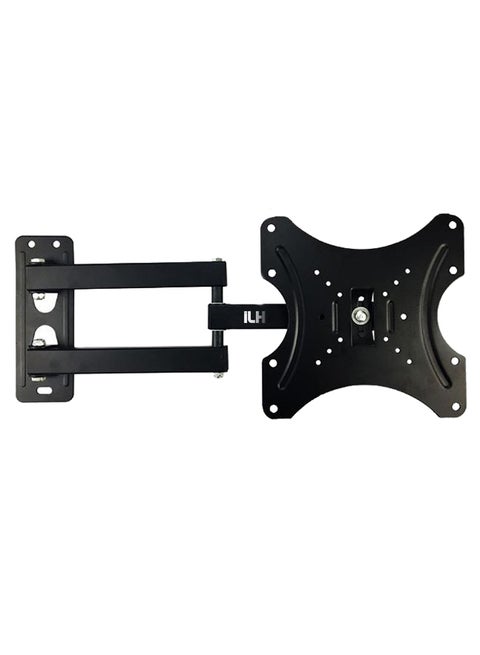 Full Motion Articulating Swivel Wall Mount Bracket For Upto 42 Inch Black Black