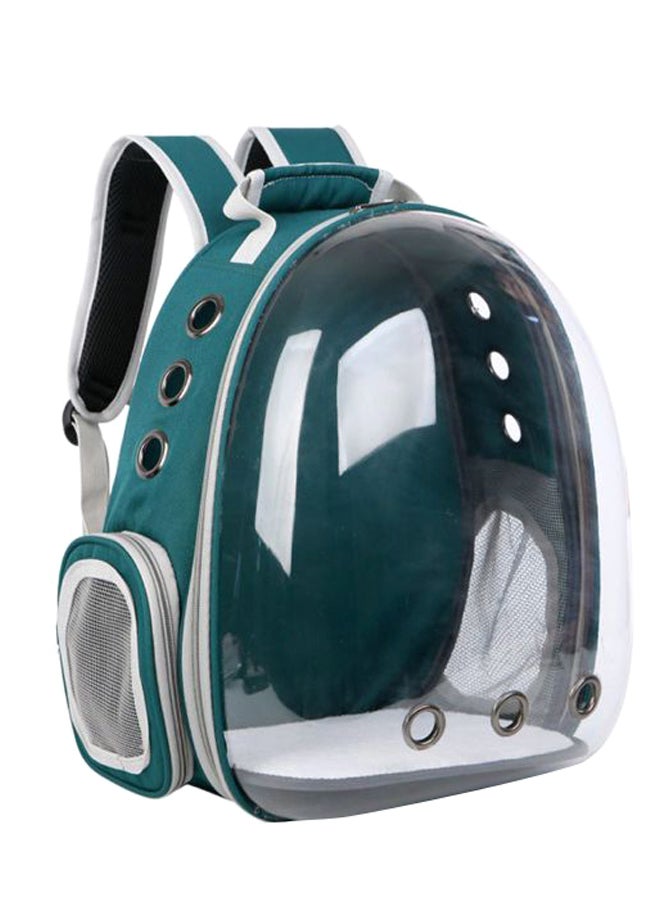 Generic Portable Breathable Pet Backpack Green 