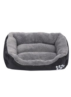Comfortable Sleeping Bed For Pet Black/Grey