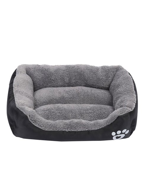 Comfortable Sleeping Bed For Pet Black/Grey