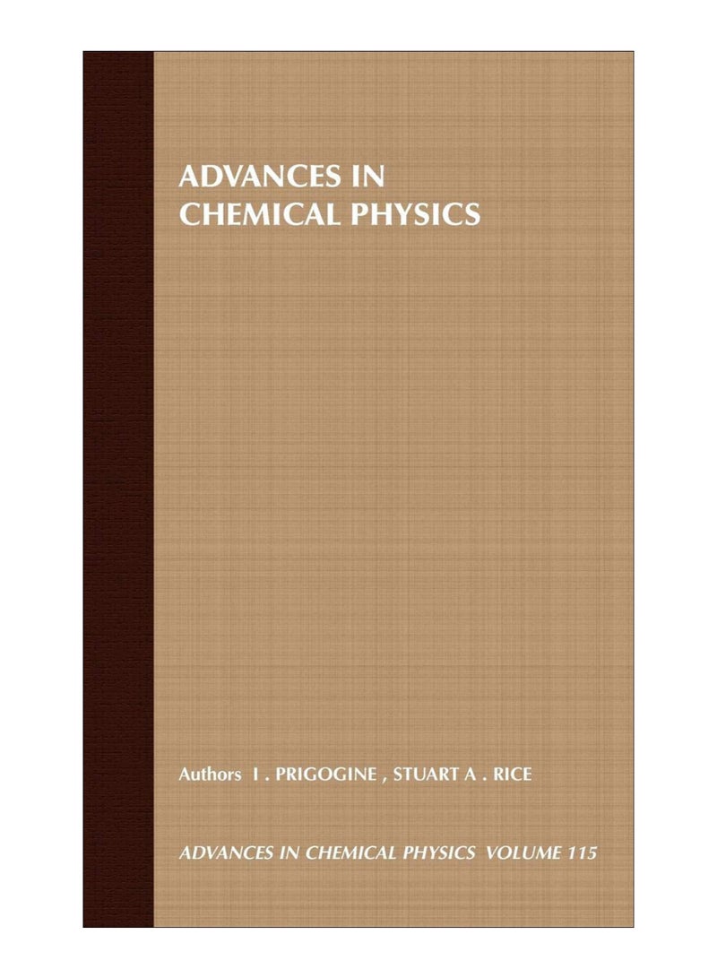 Advances In Chemical Physics hardcover english - 21-Sep-2000 