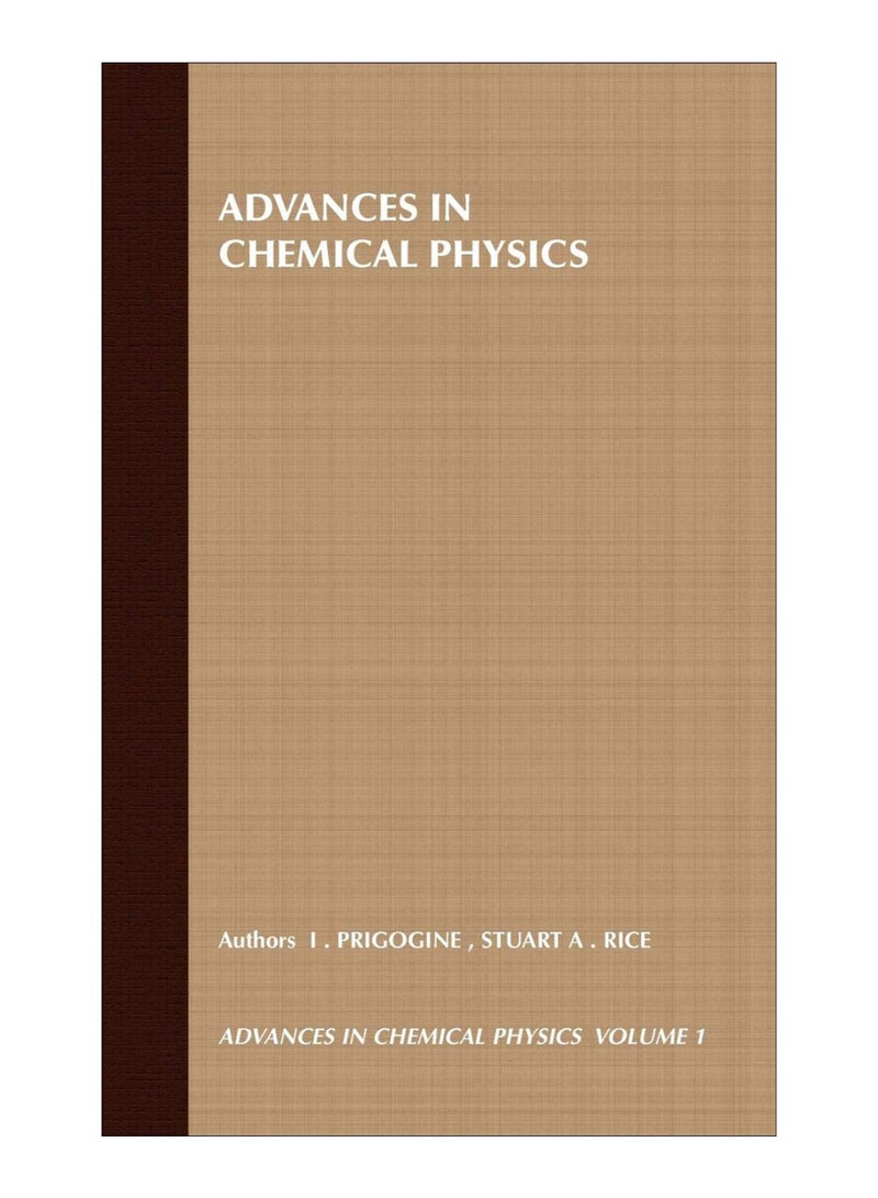 Advances In Chemical Physics Hardcover English by Ilya Prigogine - 25-Aug-2000