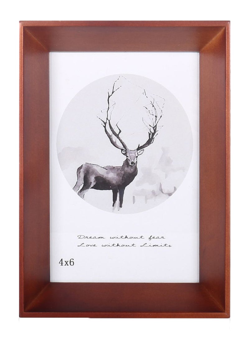 TOOARTS Rustic Wall Photo Frame Brown 
