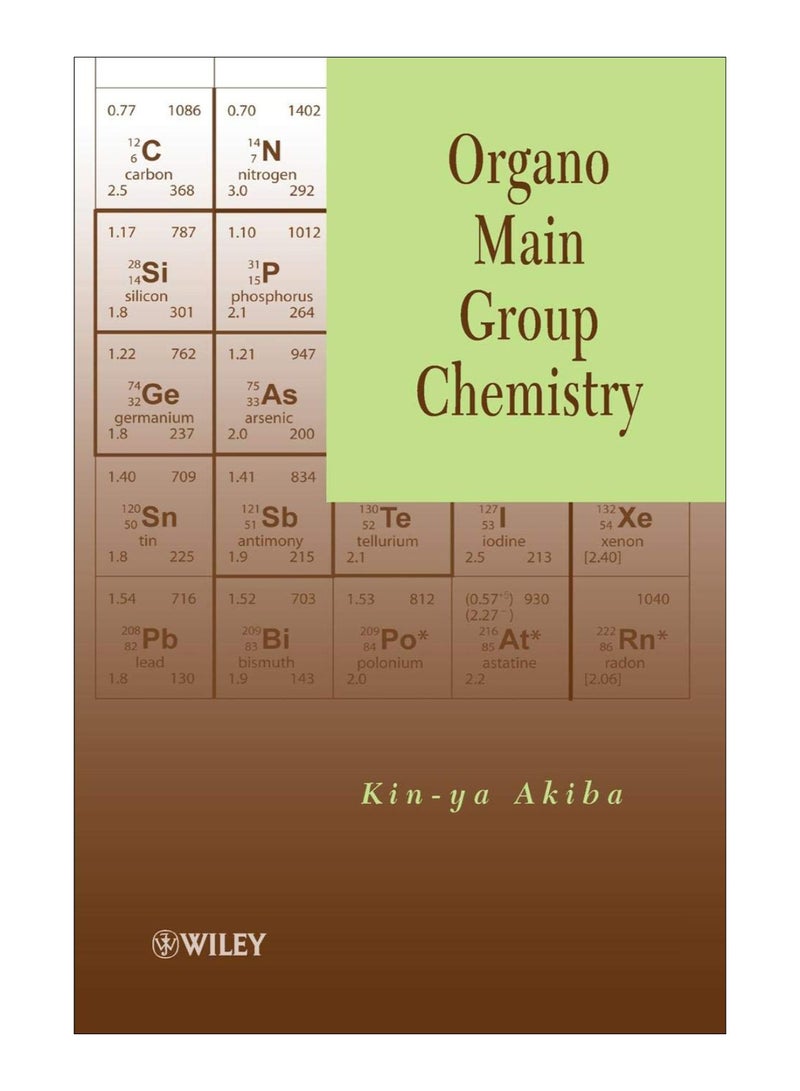 Organo Main Group Chemistry paperback english - 15-Aug-2011