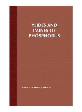 Ylides And Imines Of Phosphorus hardcover english - 22-Jul-1993 - v1561135401/N26896581A_1