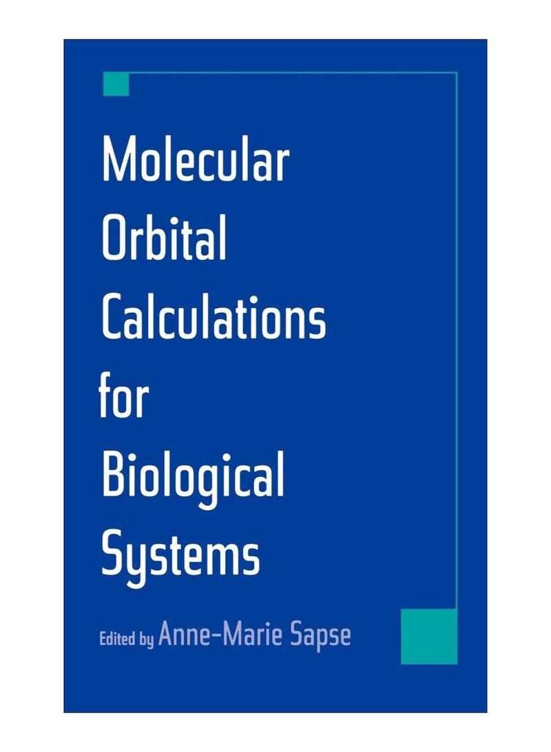 Molecular Orbital Calculations For Biological Systems hardcover english - 1-Nov-1998 
