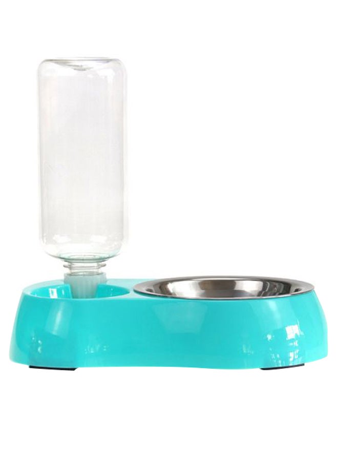 سلطانية تجديد مياه أوتوماتيكي أزرق/شفاف 32.5x22x7.5سم