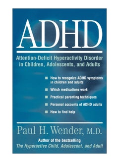 Adhd paperback english - 20-Dec-2001 