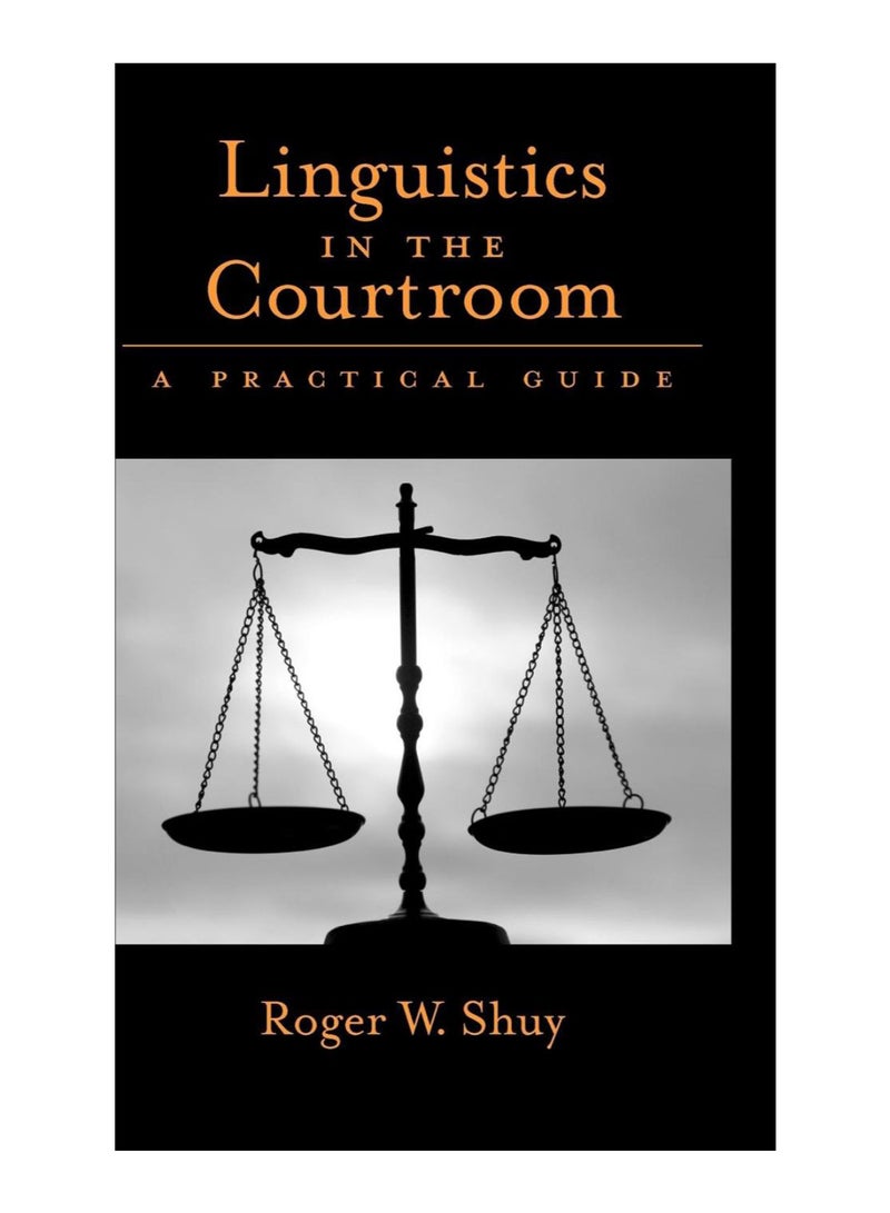 Linguistics In The Courtroom hardcover english - 1 April 2006