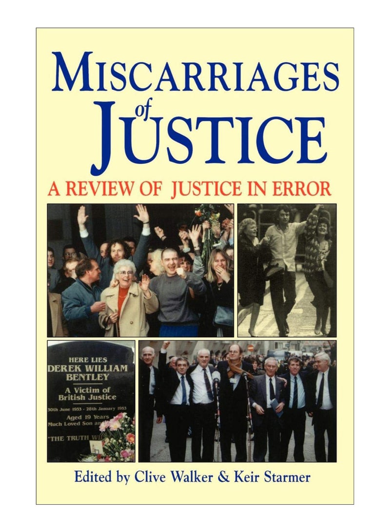 null - Miscarriages Of Justice (A Review Of Justice In Error) paperback english - 1-Jun-1999 - Image 1