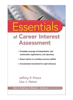 Essentials Of Career Interest Assessment paperback english - 15-Sep-2000 