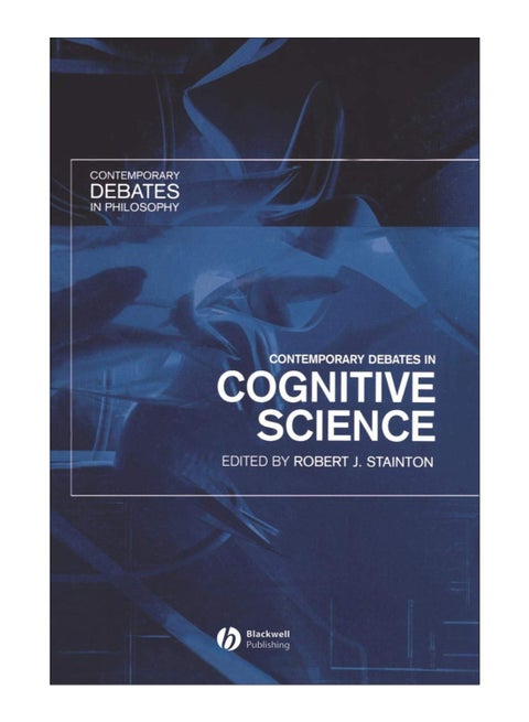 Contemporary Debates In Cognitive Science hardcover english - 1-May-2006