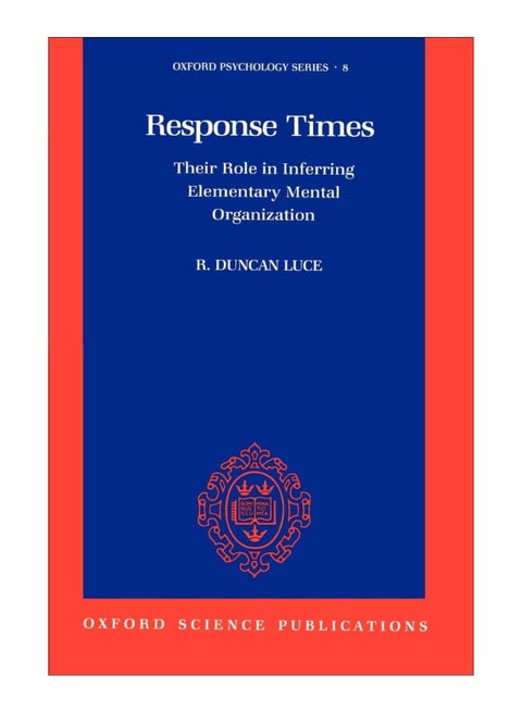 Response Times paperback english - 17-Oct-1991