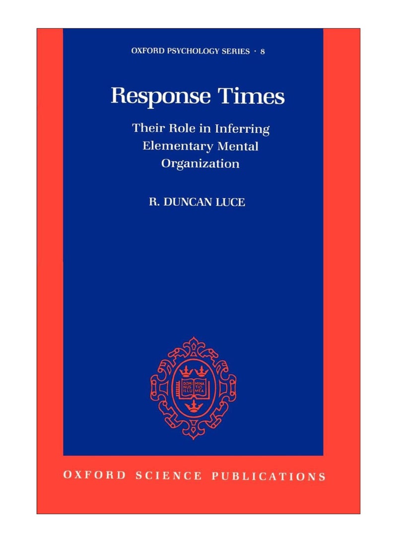 Response Times paperback english - 17-Oct-1991