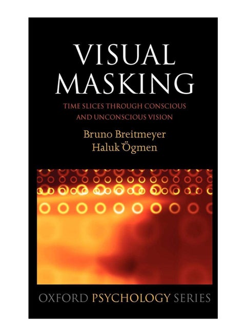 Visual Masking Hardcover English by Bruno G. Breitmeyer - 20 April 2006