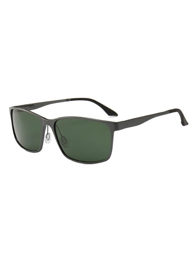 Men's Rectangular Frame Sunglasses - Image 1