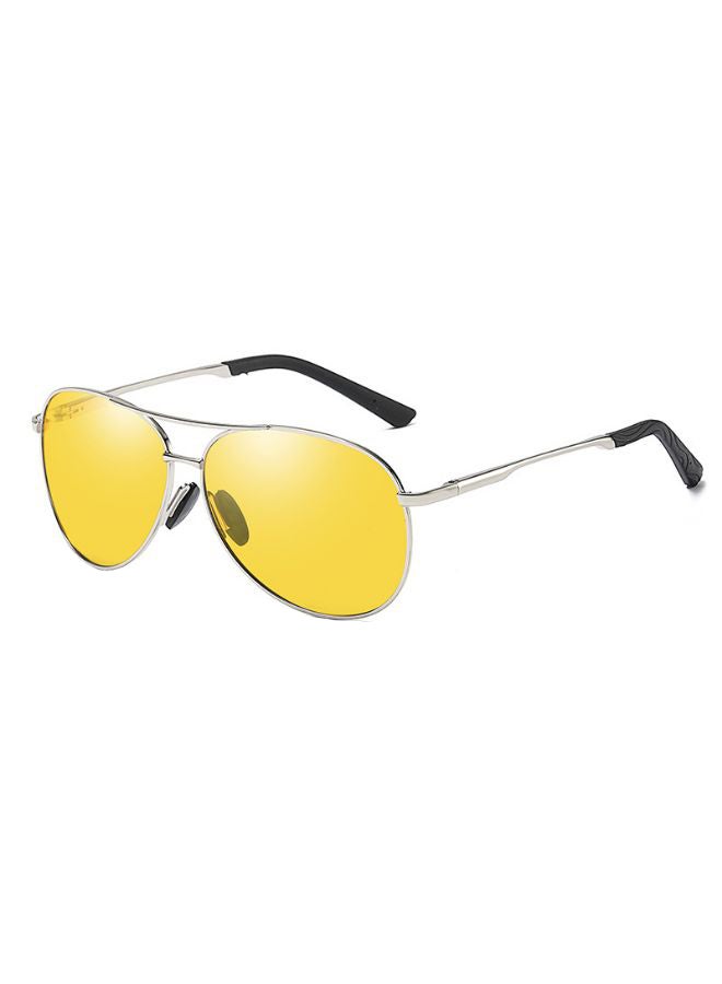 نظارة شمسية بإطار أفياتور للرجال - Image 1