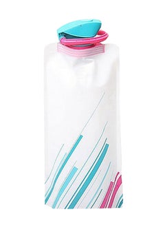 Bluelans Reusable Foldable Water Bottle 700ml 