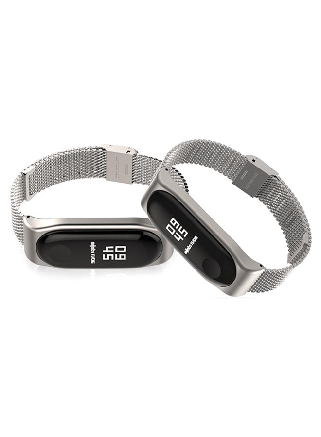 MIJOBS - Replacement Metal Strap For Xiaomi Mi Band 3 - Image 1