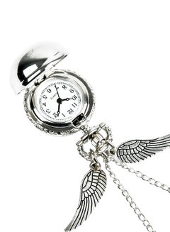 unisex Wing Metal Analog Pocket Watch
