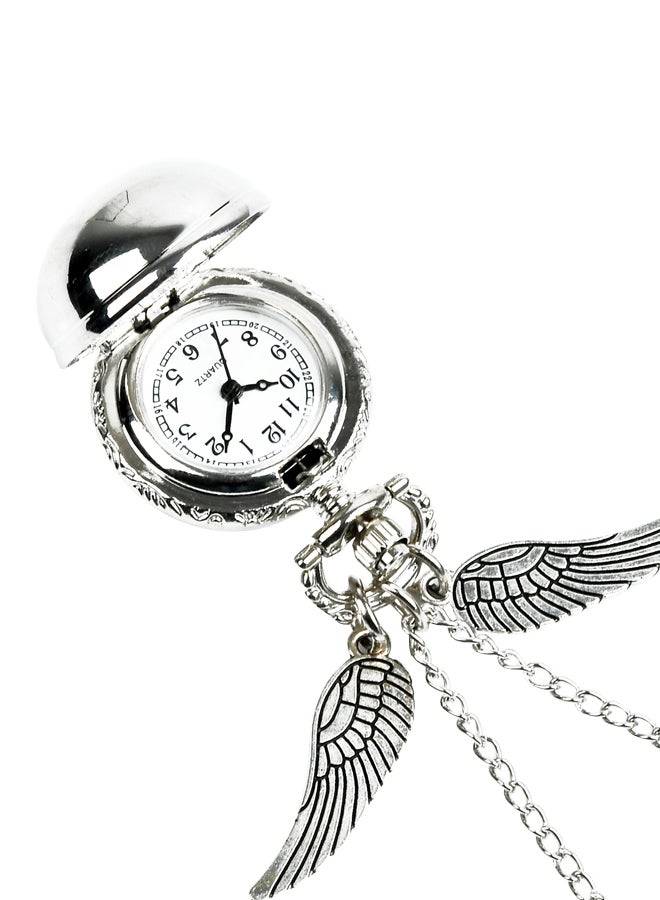 Generic - unisex Wing Metal Analog Pocket Watch - Image 1