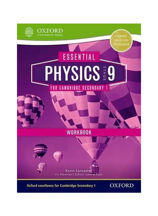 Essential Physics Stage 9: For Cambridge Secondary 1 Workbook Spiral Bound English by Kevin Lancaster - 11/1/2014