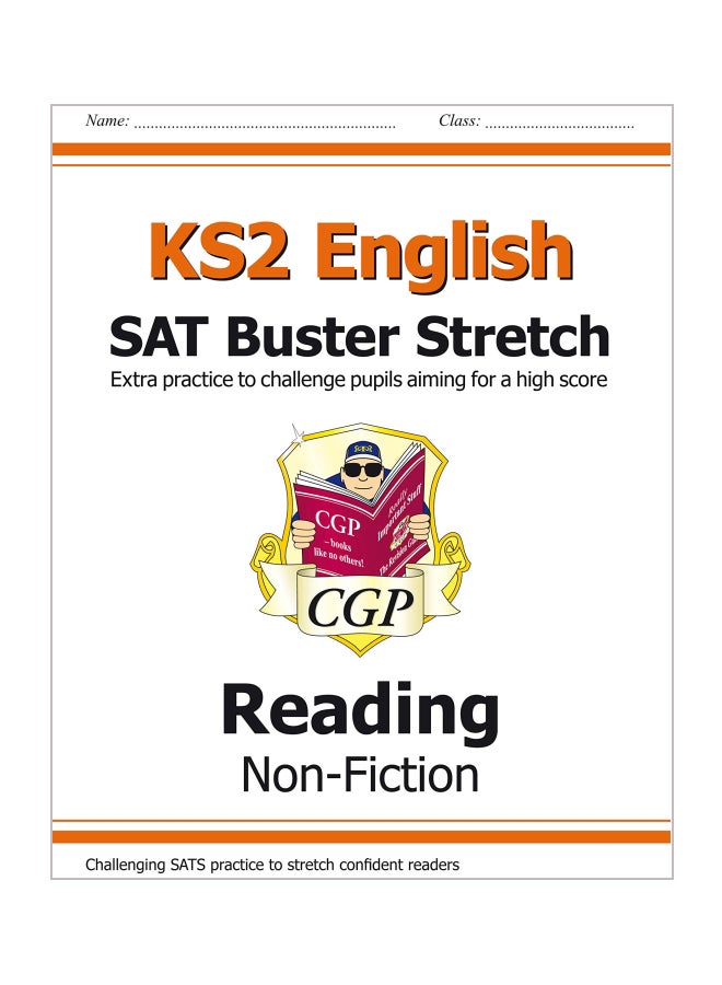 KS 2 English Reading SAT Buster Stretch Reading Non-Fiction Paperback English by CGP Books - 8/31/2017