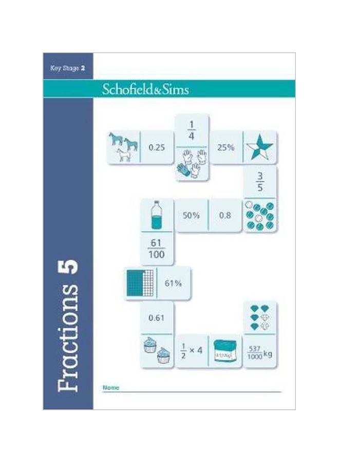 Fractions, Decimals and Percentages Book 5 Paperback English by Schofield & Sims - 5/18/2017 