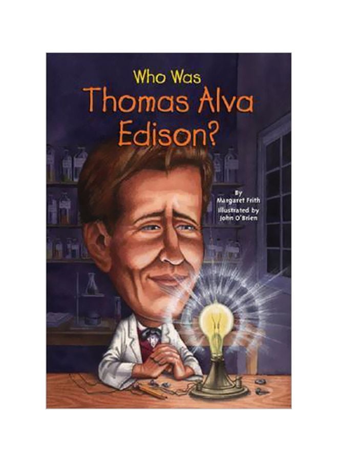 Who Was Thomas Alva Edison? Paperback English by Margaret Frith - 1/27/2011 