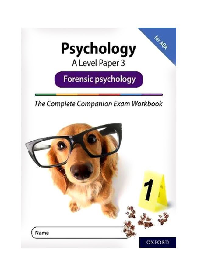 Psychology A Level Paper 3 The Complete Companion Exam Workbook: Forensic Psychology Paperback English by Rob Mcilveen - 11/15/2018 