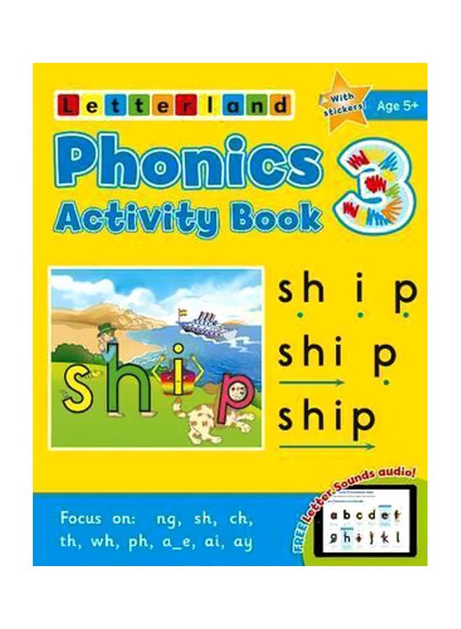 Phonics Activity Book 3 Paperback English by Lisa Holt - 2/17/2015