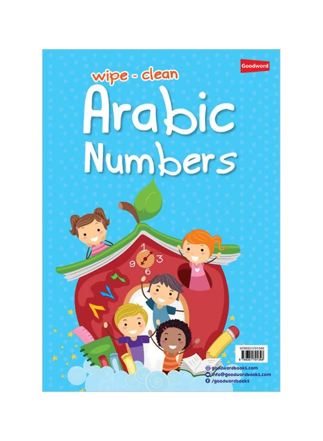 Wipe-clean Arabic Numbers Paperback Arabic by Ed. Saniyasnain Khan