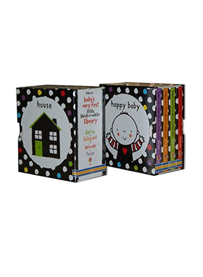 Happy Baby's Very First Black And White Little Library (Set Of 4 Books) Hardcover English by Stella Baggott - 12/1/2011 