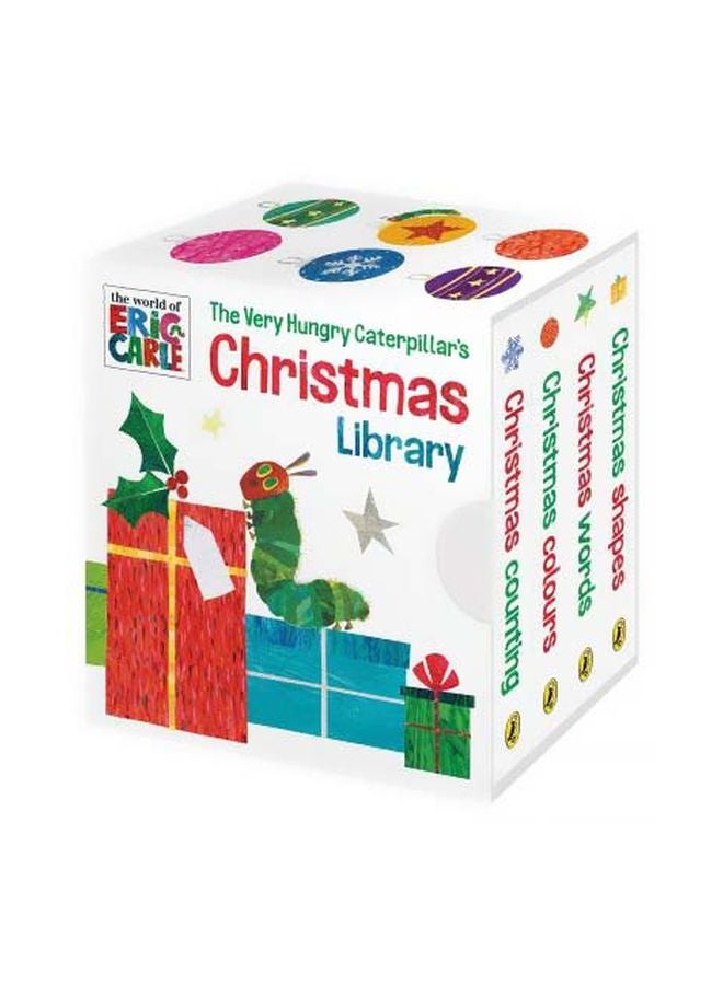 The Very Hungry Caterpillars: Christmas Library Board Book English by Eric Carle - 10/4/2018 